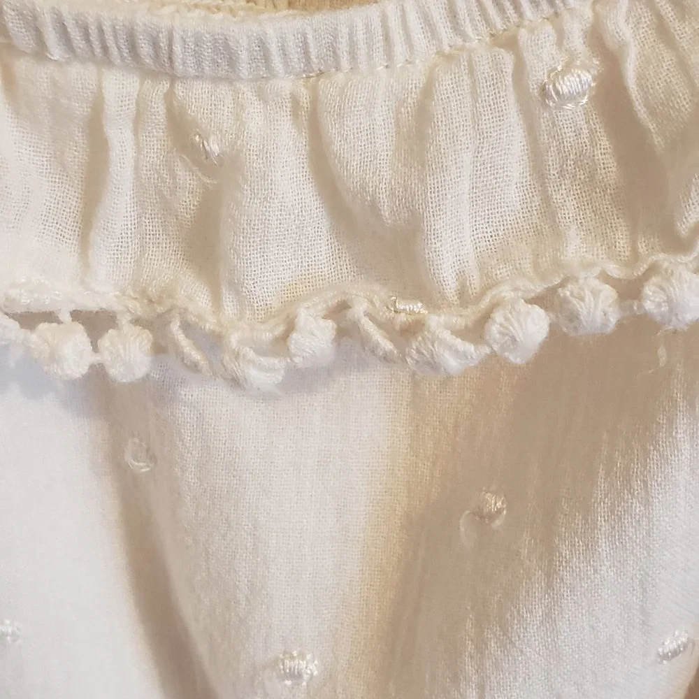 American Eagle Boho Crop Top Large - Picture 3 of 7